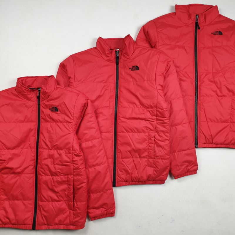 jaket the north face insulated red original
