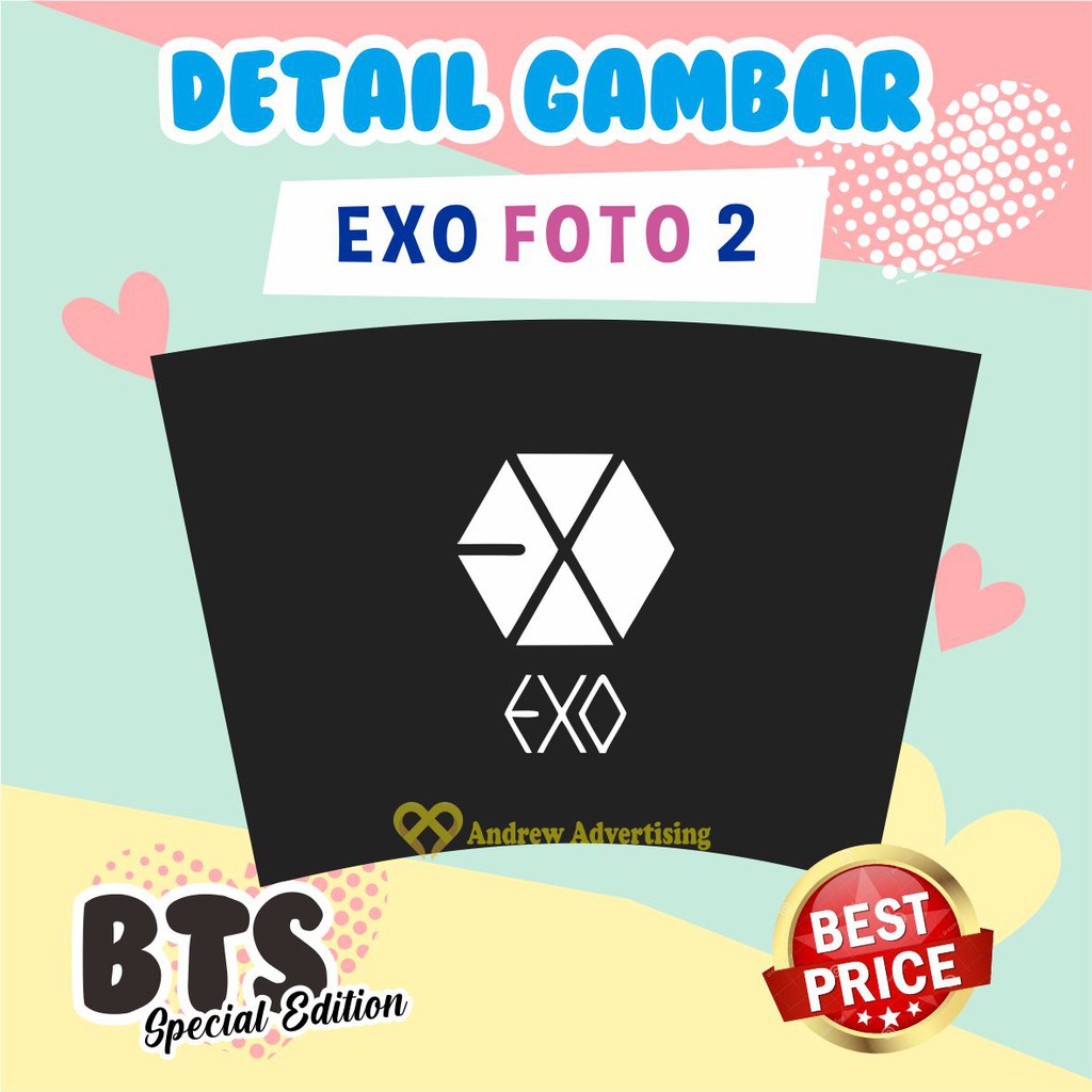 KPOP EXO / BOTOL TUMBLER EXO / MERCHANDISE EXO / EXO SOUVENIR / EXOL