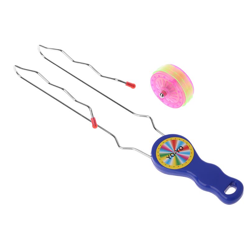 Mary LED YOYO Colorful Kedip Rel Ajaib Rolling Flywheel Mainan Anak Untuk Bermain Gi