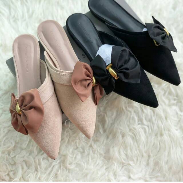 Sepatu Sandal Charles N Keith Sandal CK Sepatu Natal Sandal Branded