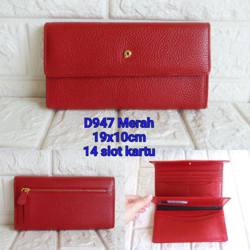 Dompet Kulit Merk Papillon D947 ORIGINAL | Dompet papilon ori | Dompet Wanita |  Dompet kondangan wa