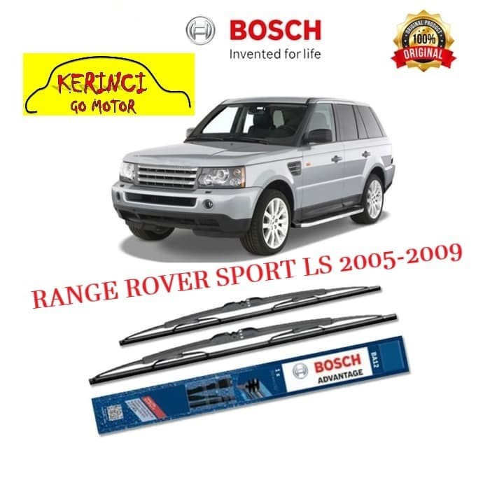 WIPER RANGE ROVER SPORT LS 2005-2009 BOSCH ADVANTAGE 22&quot; &amp; 21&quot; SET