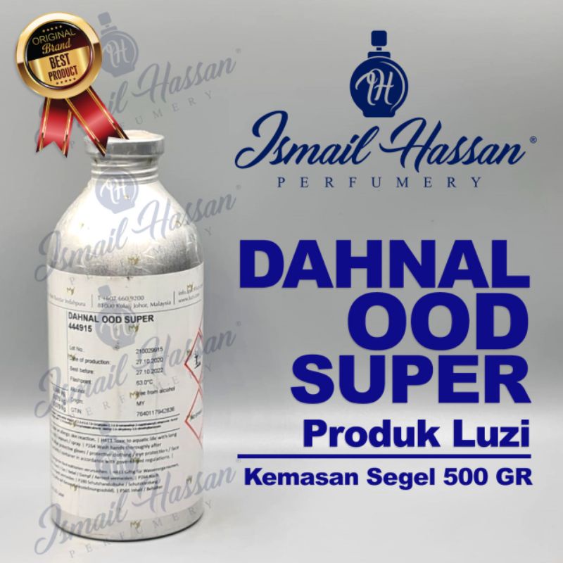 Bibit/Biang Parfum Dahnal Oud Super Produk LUZI Packing Segel 500Gr