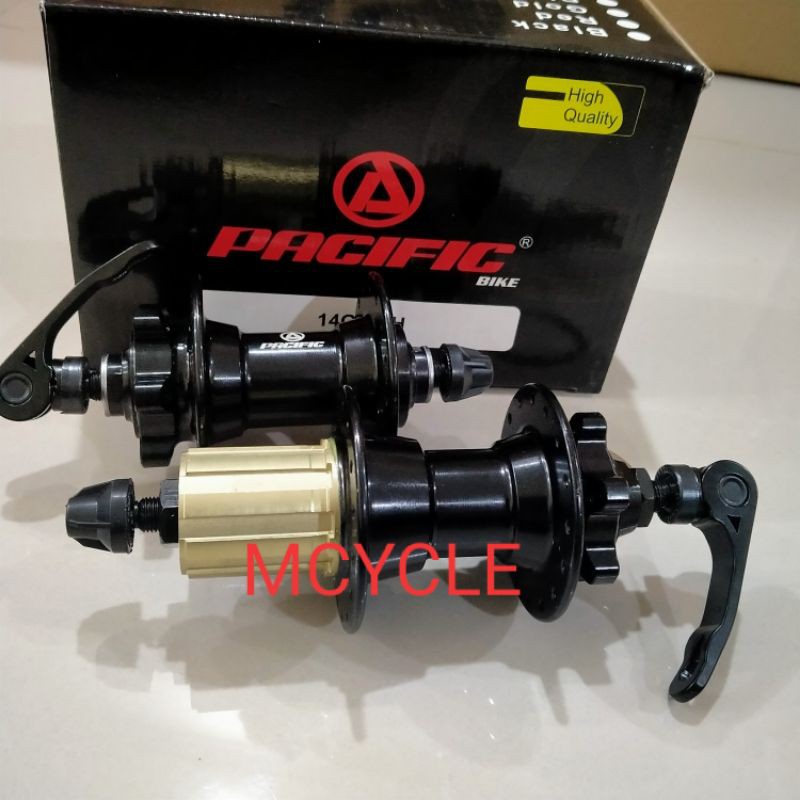 HUB FREEHUB SEPEDA PACIFIC JANGKRIK 32 hole  6 BEARING