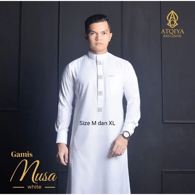 Gamis Atqiya / Gamis Slim Fit