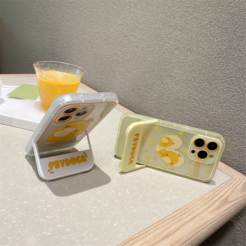 Casing flip Motif Bebek Kuning Untuk Iphone 11 12 13PROMAX X XS XR XSMAX 6 7 8 plus