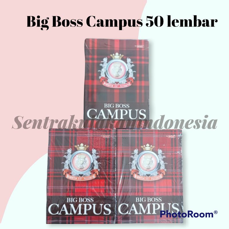 

BUKU TULIS | Big Boss Campus 50 Lembar
