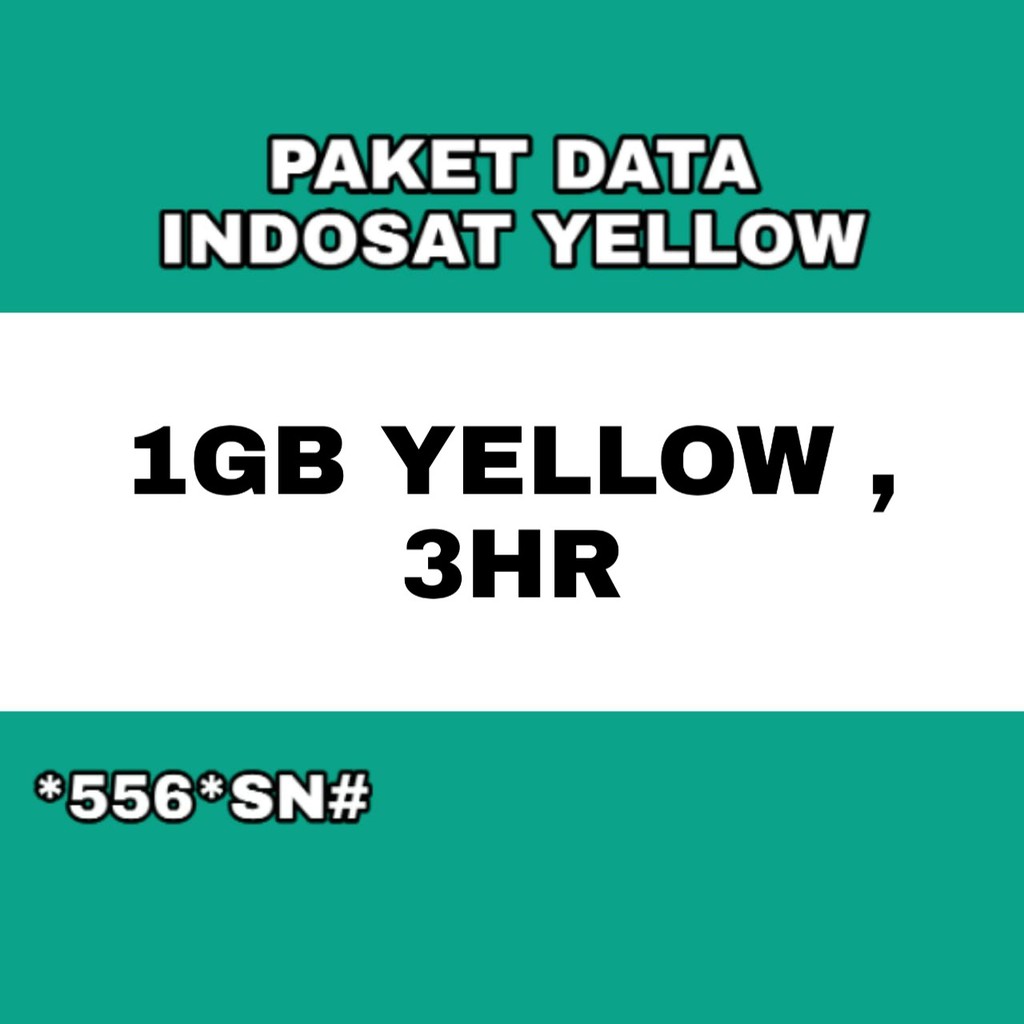 paket data indosat yellow murah paket mini 3 hari kuota 1gb paket hemat murmer agen paket data