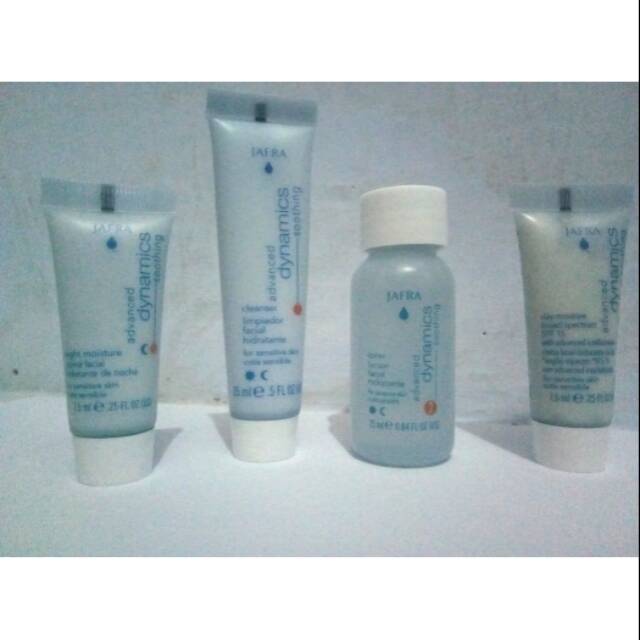 Jafra paket skincare advanced dynamics soothing ukuran mini (kulit sensitif)