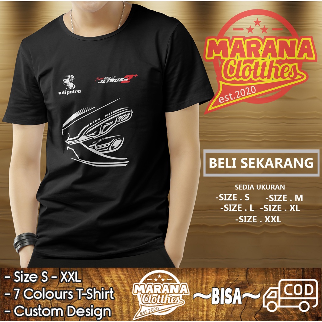 KAOS BAJU ADI PUTRO NEW JETBUS 2 HD BISMANIA COMMUNITY KAOS OTOMOTIF