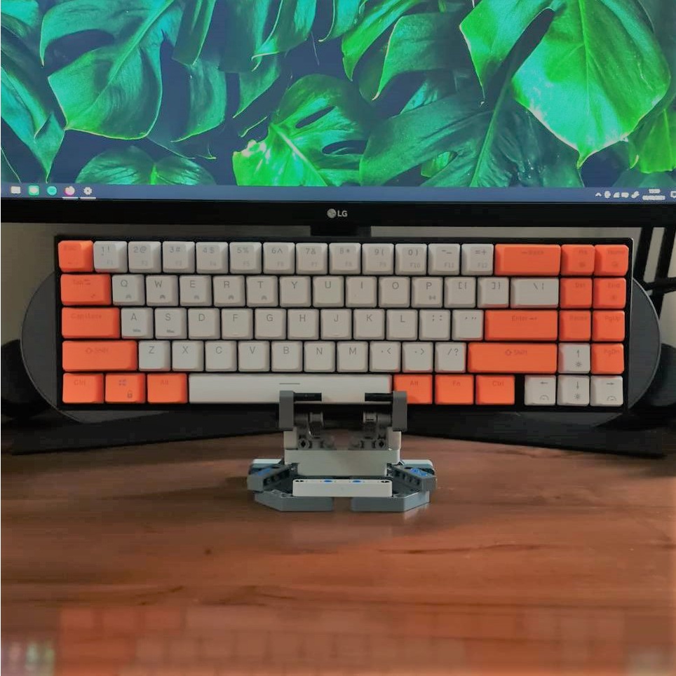 Jual KEYBOARD REXUS DAXA M71 PRO WHITE ORANGE RED SWITCH Shopee Indonesia