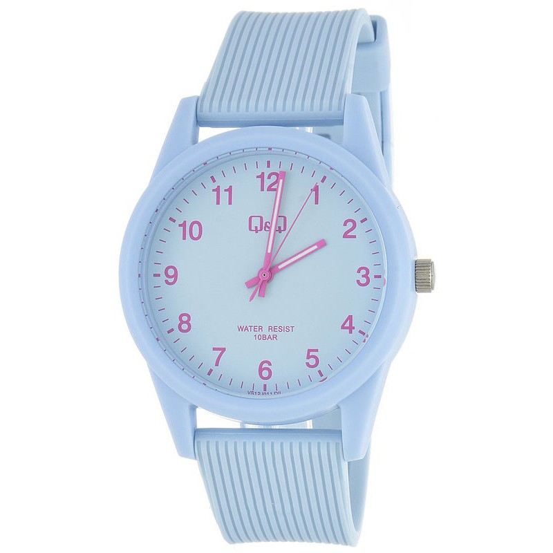 QQ Q&amp;Q ORIGINAL ORI QNQ SERIES VS12 Casual series ready stock Jam Tangan Navy Anti Air Biru Dongker