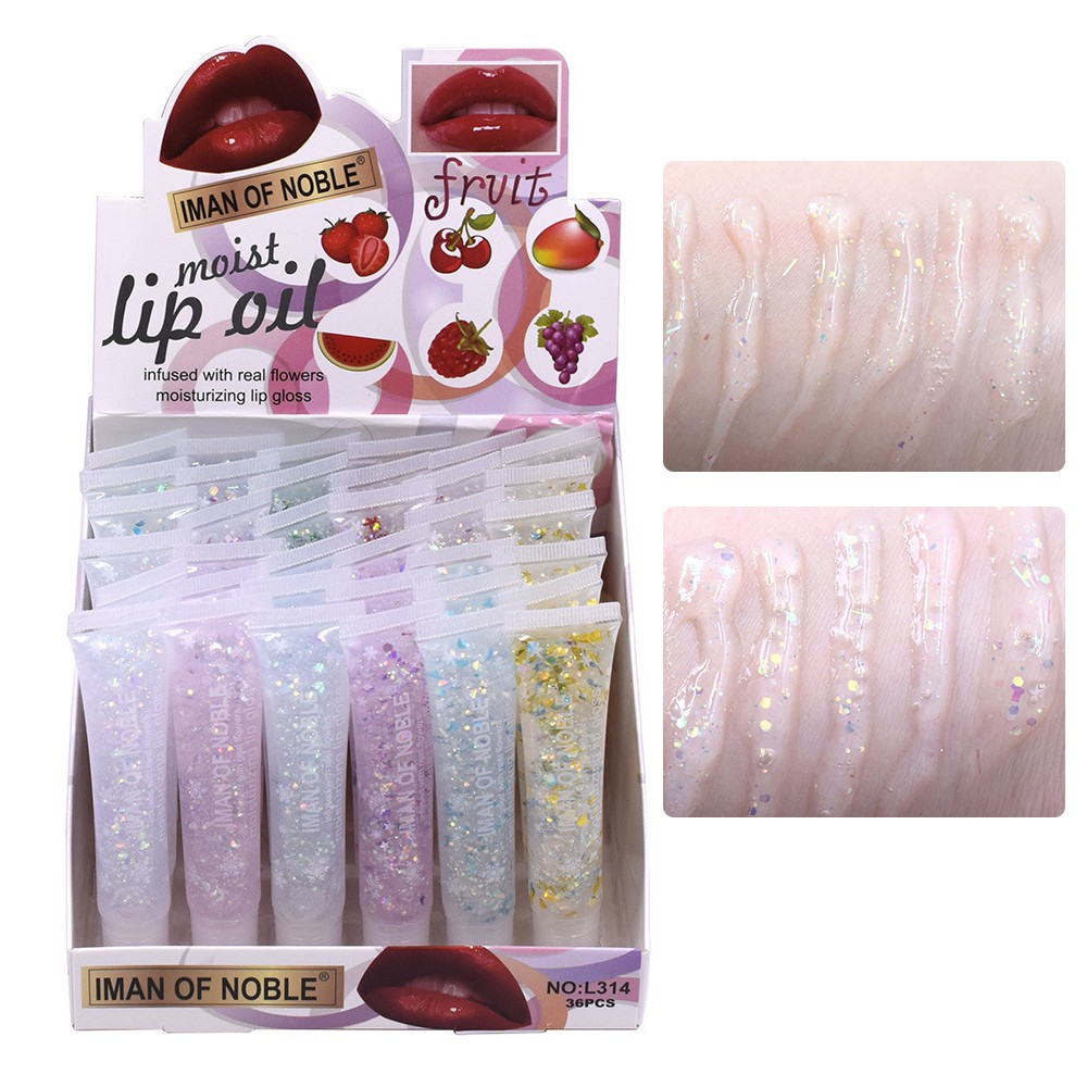 lip tin oil iman of noble transparent