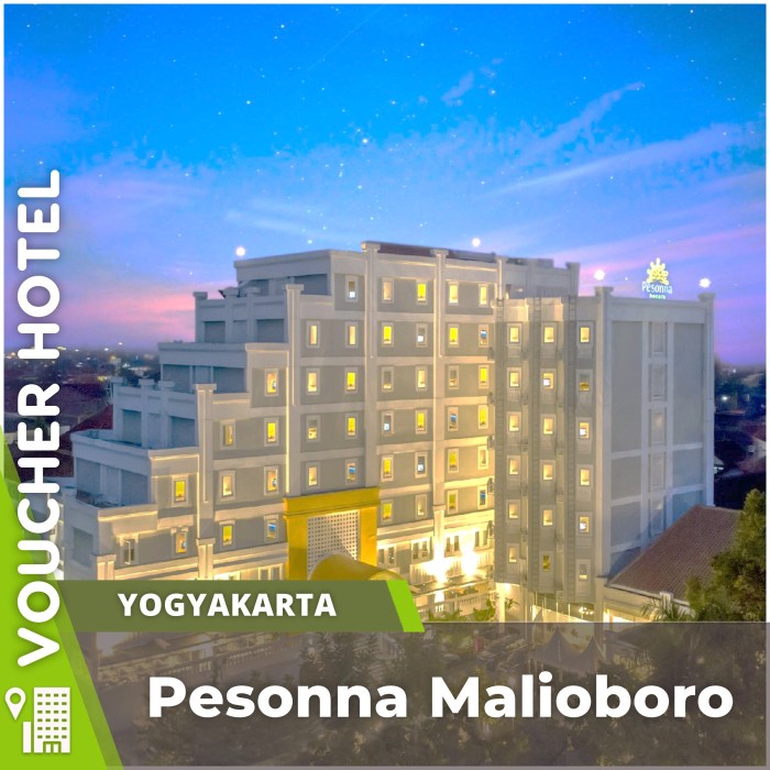 Voucher Hotel Pesonna Hotel Malioboro Yogyakarta Indonesia