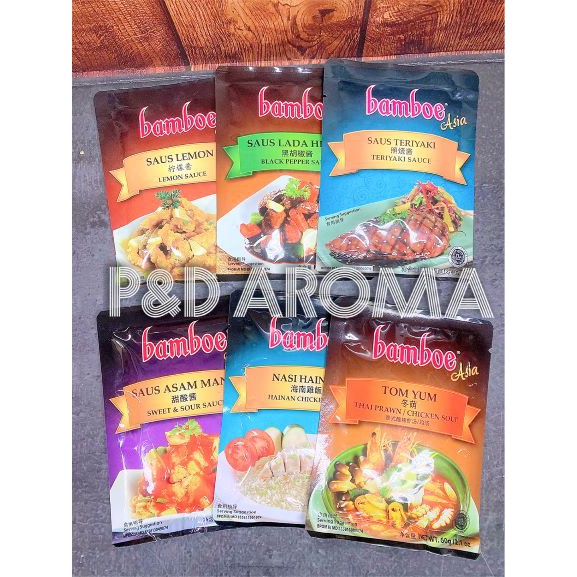 

Bamboe Bumbu Instan Asia Gourmet