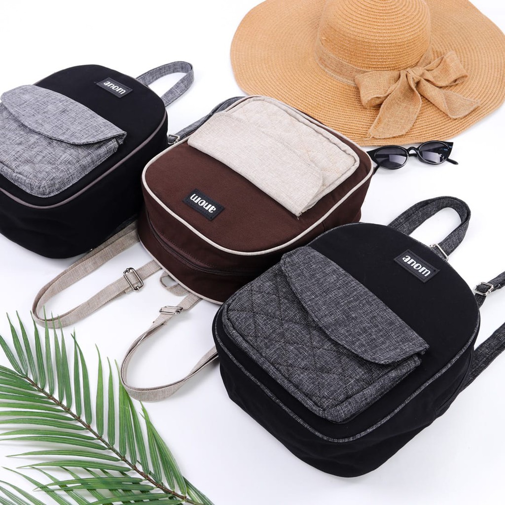 tas ransel mini / ransel mini backpack Anom kanvas