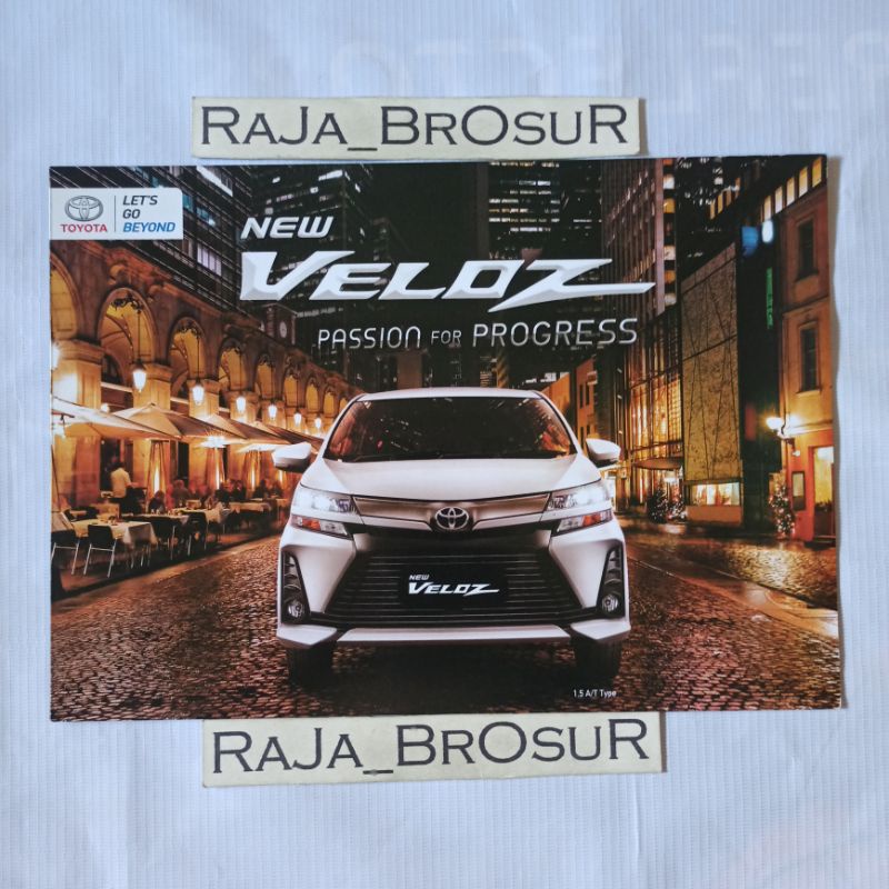 Poster brosur leaflet Toyota New Veloz 2020