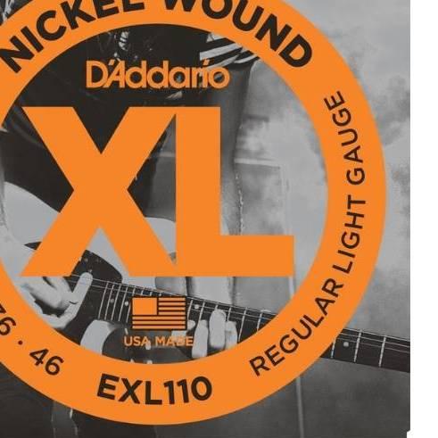 Senar Gitar Elektrik Daddario 010 D'addario D addario