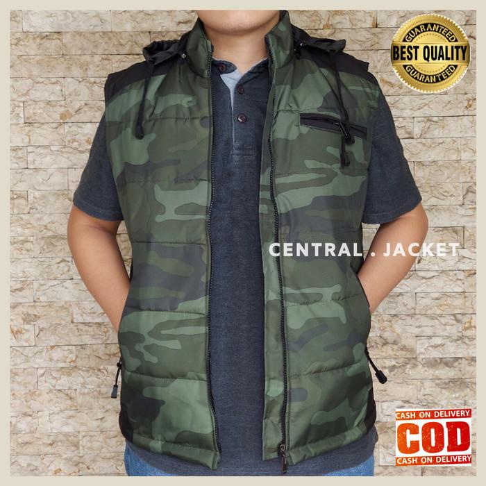 ROMPI MOTOR PRIA MOTIF LORENG ARMY - ROMPI PARASUT WATERPROOF