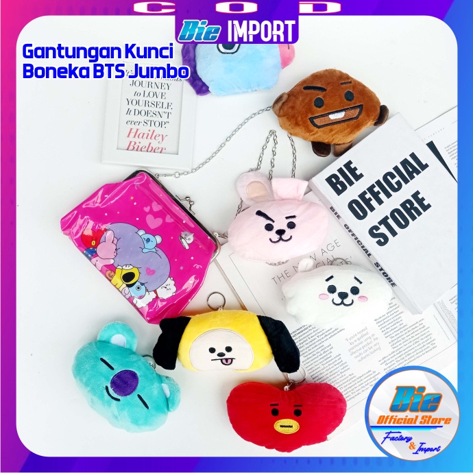 Gantungan Kunci BTS Boneka Jumbo Premium Impor Best Seller