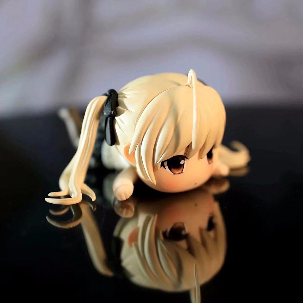 Agustina Yosuga no Sora Action Figure Boneka Ornamen Desktop Q Version Model Dekorasi Figurine Model Kartun Hiasan Mobil Boneka Anime