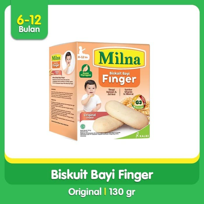 Milna Biskuit Milna Biskuit Ori 52gr / Biskuit Bayi