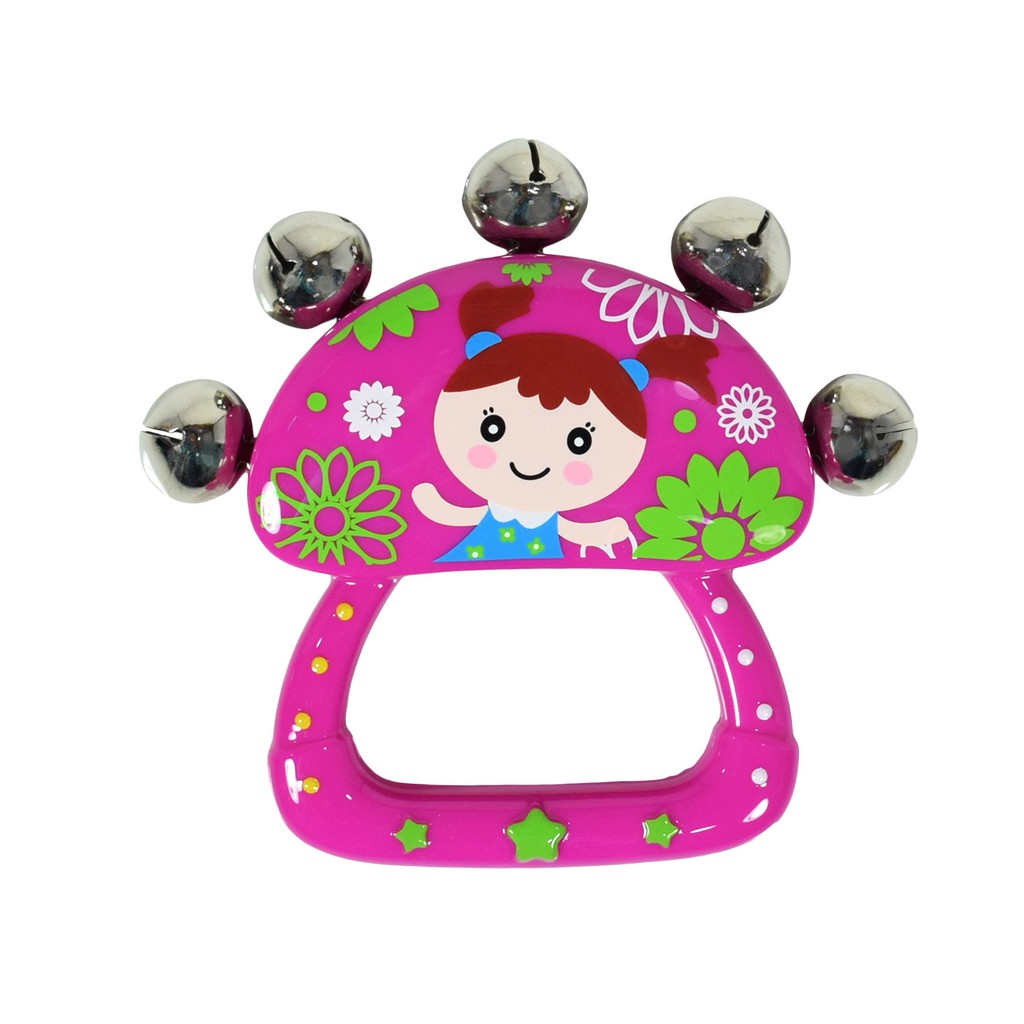 Mainan Baby Bell Hand Music Toys Rattle Bells | Mainan Bayi dan Balita