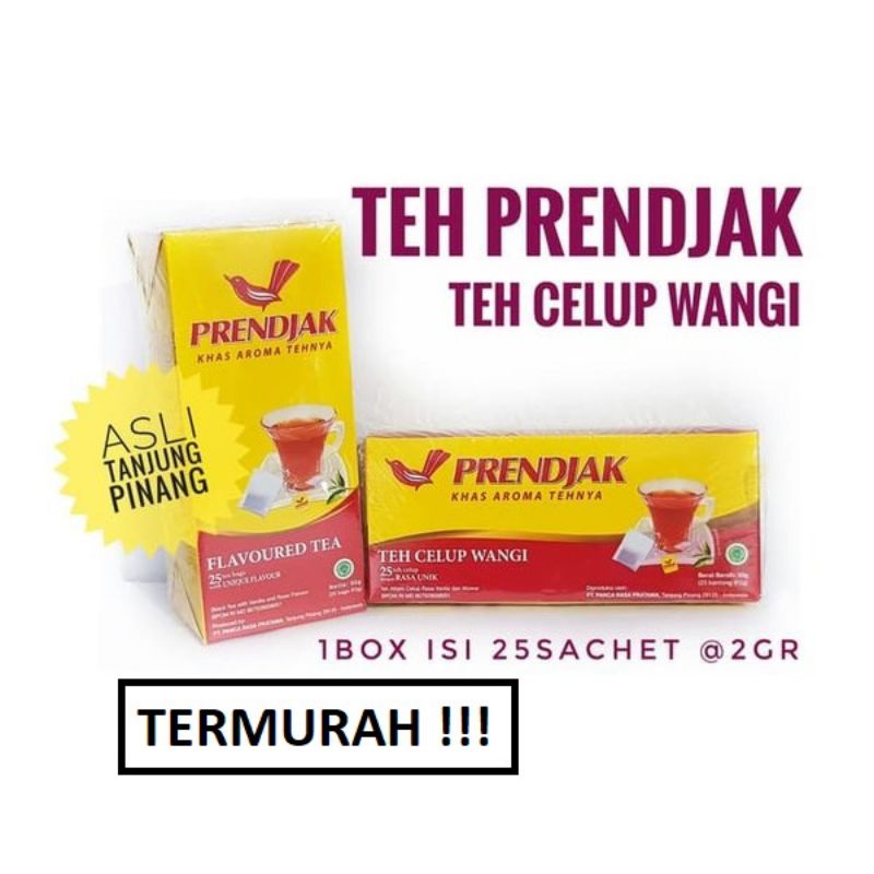 

Teh Prendjak Asli 25 Sachet | Seduhan Teh Celup Khas Termurah