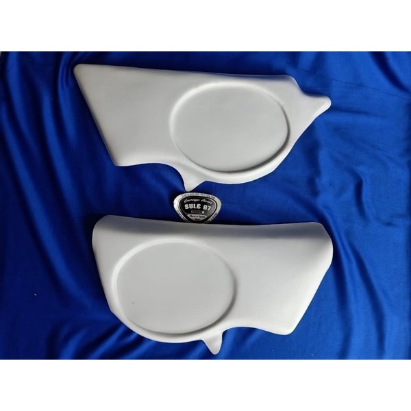 dop aki side cover cover dop aki suzuki ts100 trail vintage trail lawas trail jadul bahan pvc Motor 