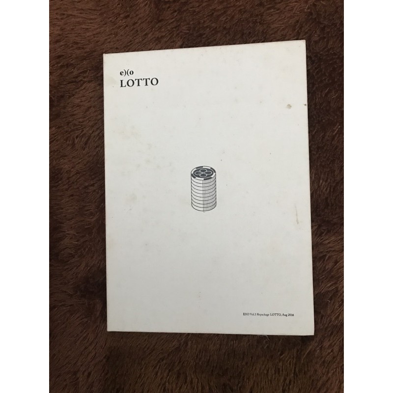 ALBUM EXO - LOTTO korean ver (Album only/PC only)