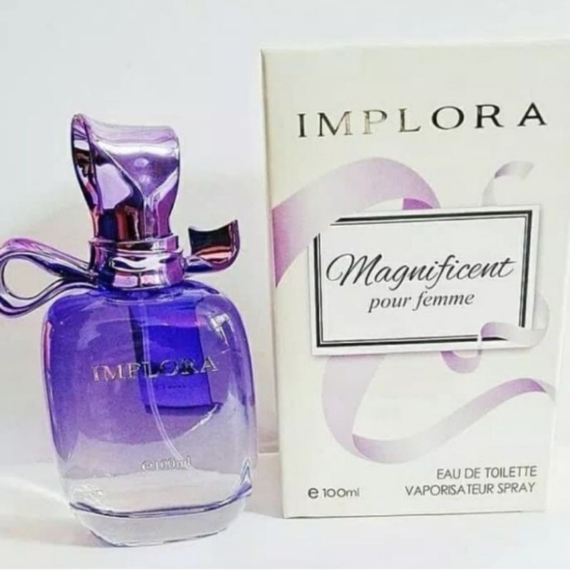 (368)Parfum EDP IMPLORA MAGNIFICENT POUR FEMME