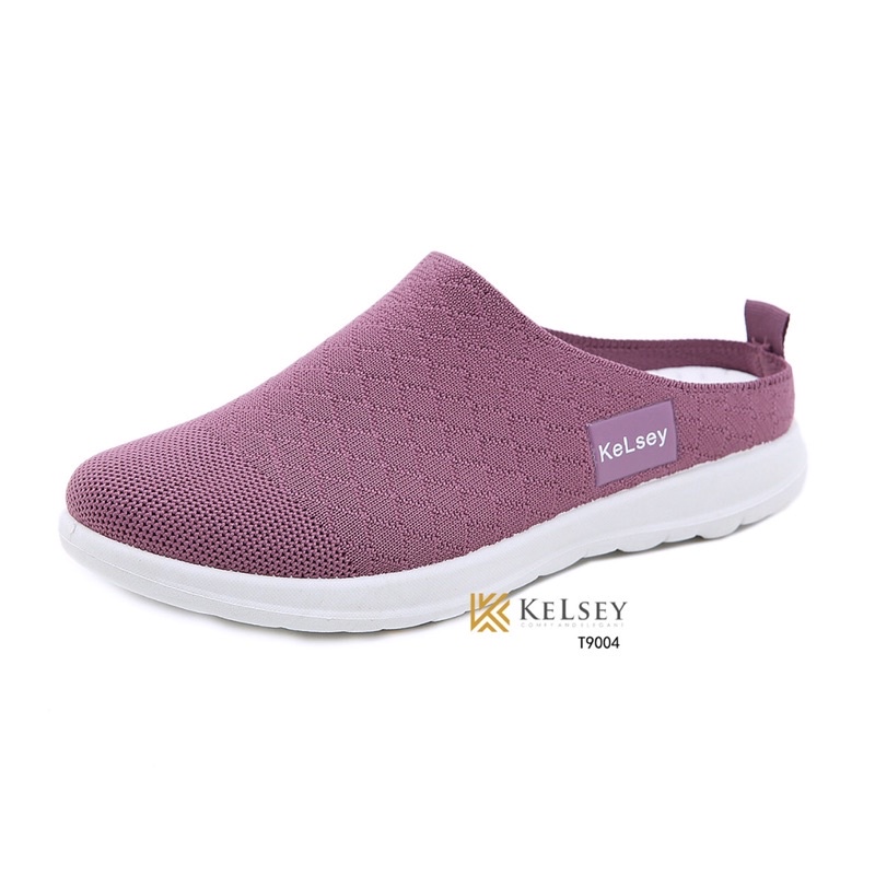 NICOLE SANDAL FLAT WANITA KELSEY T9004 SANDAL SELOP FLYKNIT