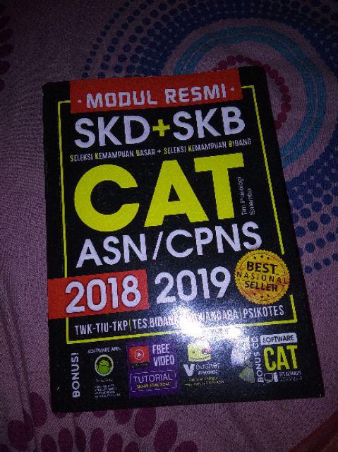 MODUL RESMI SKD+SKB CAT ASN/CPN   S 2018 2019 | Shopee Indonesia