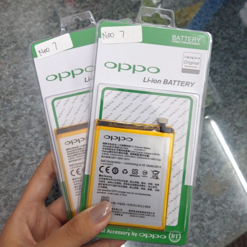 Battery Baterai Oppo F1 Neo 7 A33 BLP605