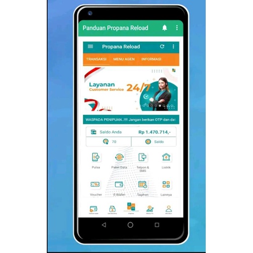 Saldo Propana Isi Saldo Propana