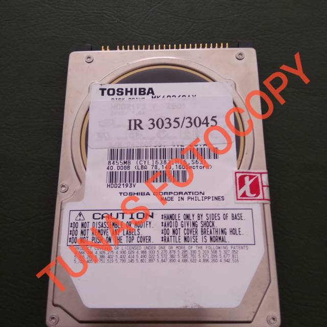 Hardisk IR3045-IR 3045