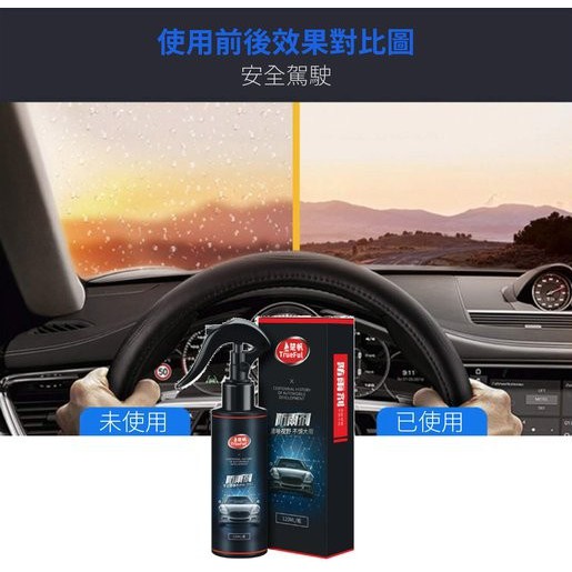 Nano coating Pelindung anti air hujan embun kaca mobil Trueful 120m
