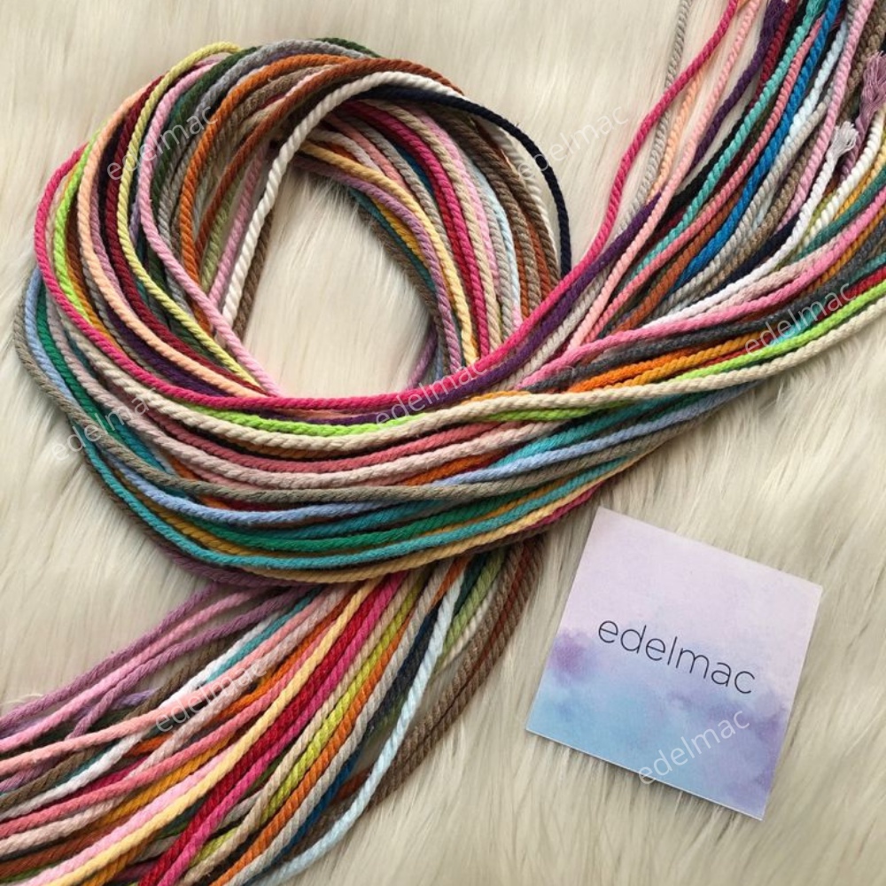 Ecer Tali Katun Macrame Twist Colorful Part II