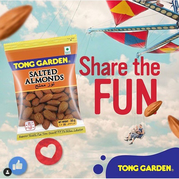 

Tong Garden Salted Almonds 35gr