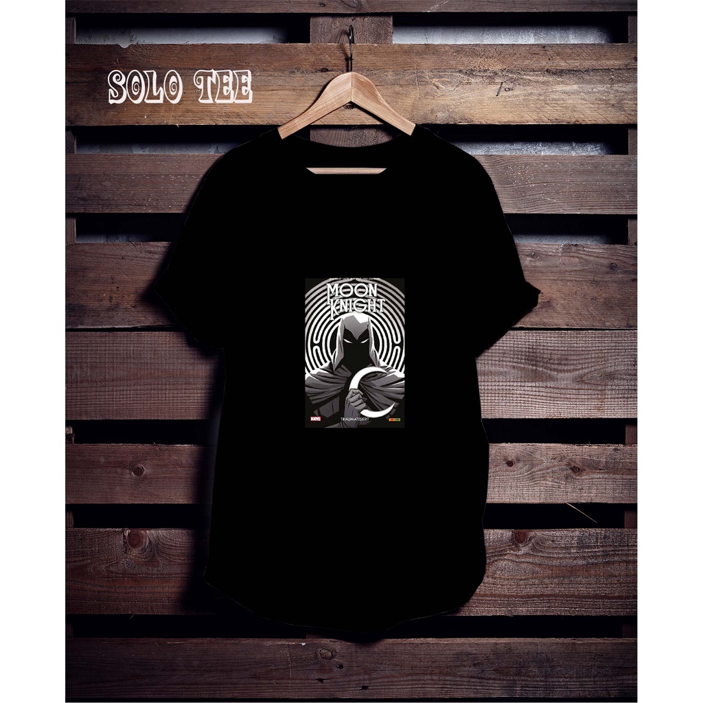MOONKNIGHT COMIC MARVEL TSHIRT-KAOS SABLON MARVEL MOONKNIGHT UNISEX