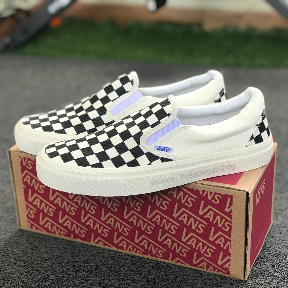 Vans Slip On OG Checkerboard Off White Voult Ivory