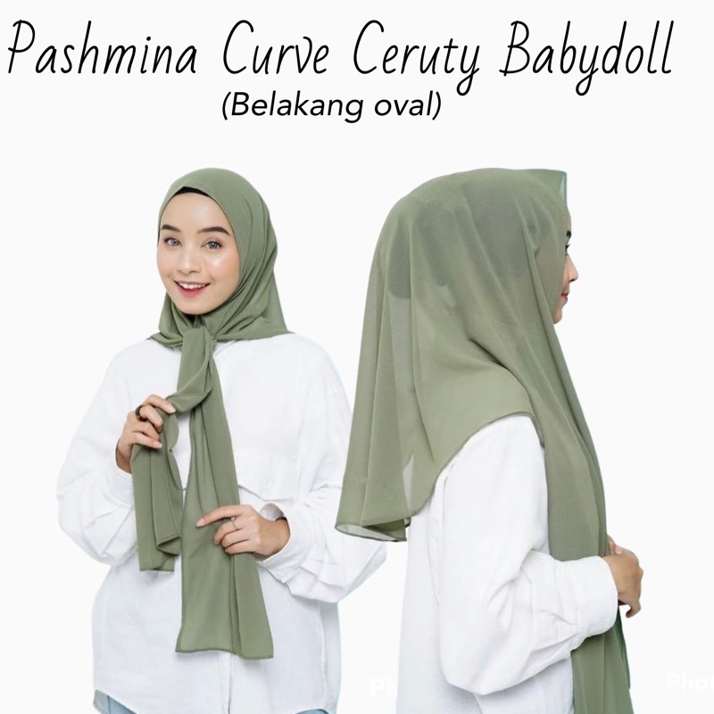 PASHMINA CURVE CERUTY / PASHMINA OVAL