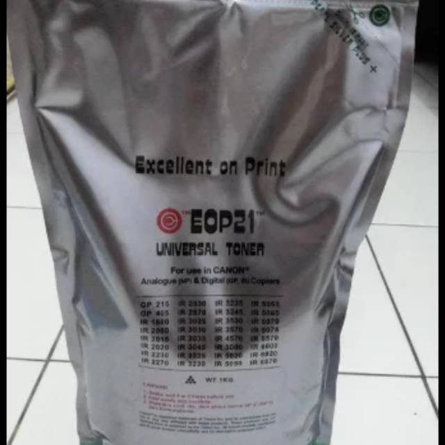 toner mesin fotocopy excellent universal reffil EOP21 canon ir ira advance