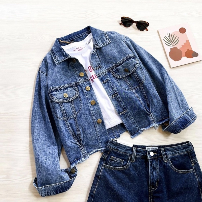 FRINGE JACKET JEANS 509