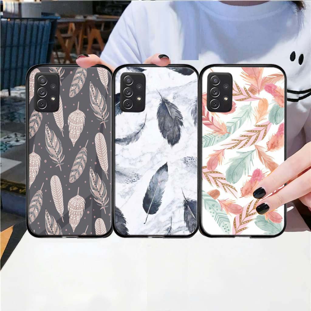 Softcase Glass Kaca For Samsung A52S A52 5G - K04 - Softcase Hp For Samsung A52 A52S 5G - Casing Hp 
