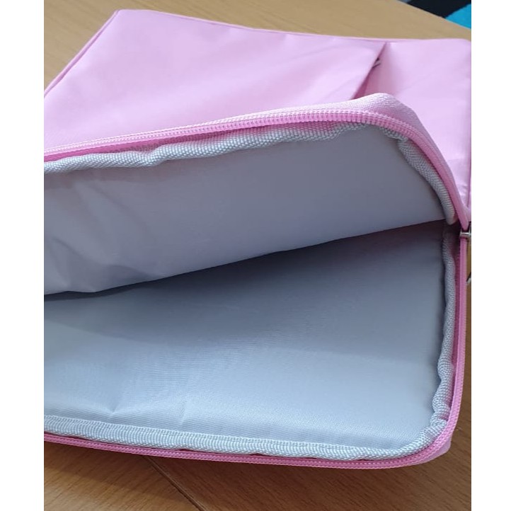 Tas Laptop Softcase Laptop Notebook Macbook Warna COTTON CANDY  11-14 Inch