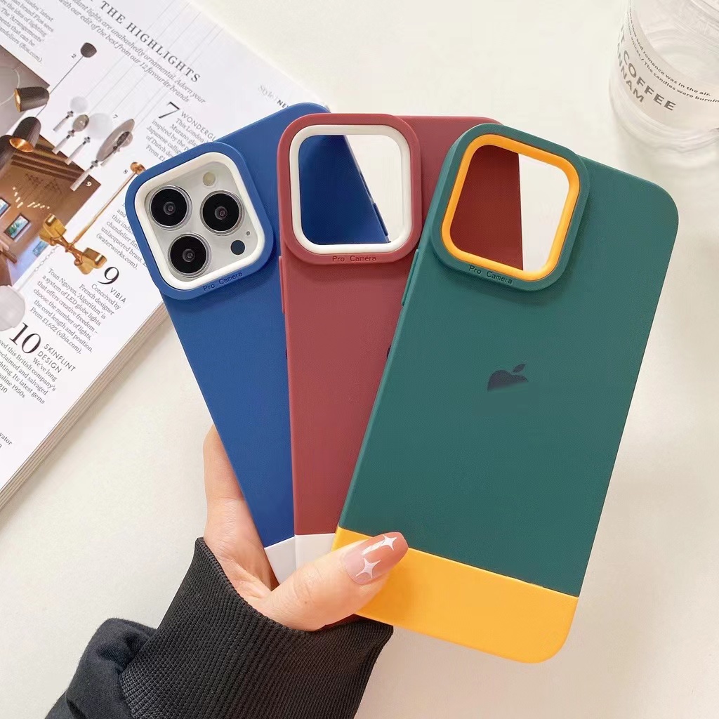 Soft Case 3 In 1 iPhone XR/11/11 Pro/11 Pro Max/12/12 Pro/12 Pro Max/ 13/13 Pro/13 Pro Max Case Silikon Pelindung iPhone