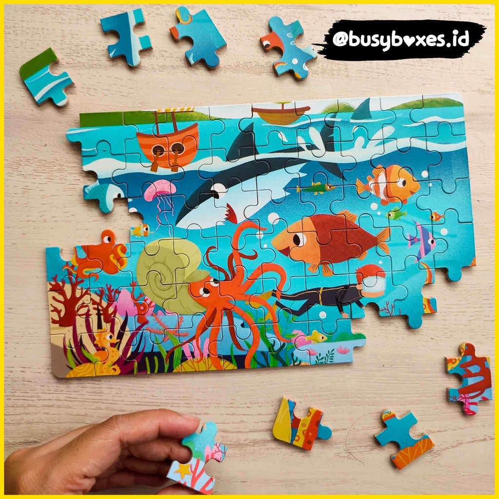 [busyboxes.id] puzzle hewan laut puzzle sea animals