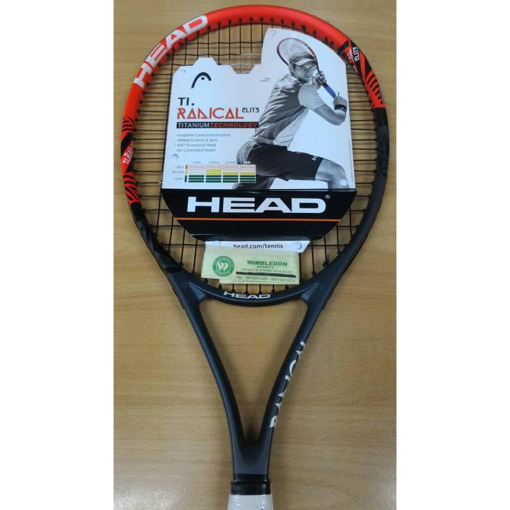 Sale Head Ti. Radical Elite 265 Gram Tenis Raket /Raket Tenis Head Ti Elite Terbaru