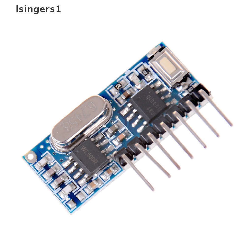 (lsingers1) Modul Decoder Receiver Wireless RF 433mhz 1527